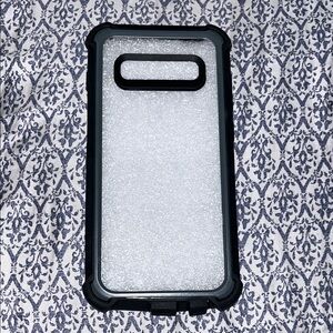 Samsung Black and White Rugged Phone Case